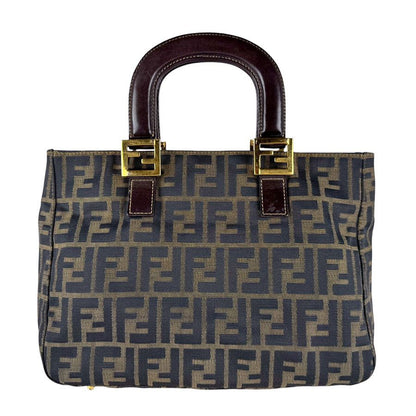 Fendi Handbag Zucca Brown