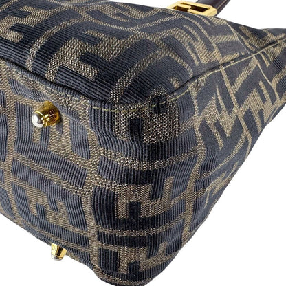 Fendi Handbag Zucca Brown — view 7