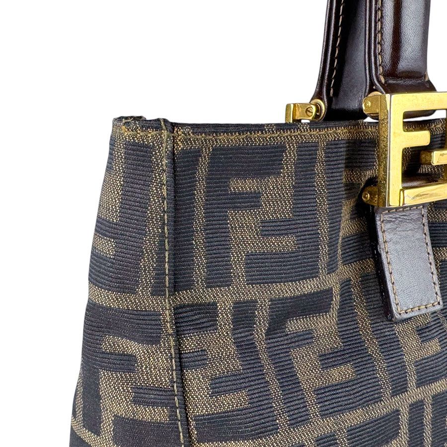 Fendi Handbag Zucca Brown — view 6