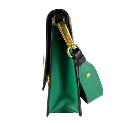 Prada Shoulder Bag Green — view 2