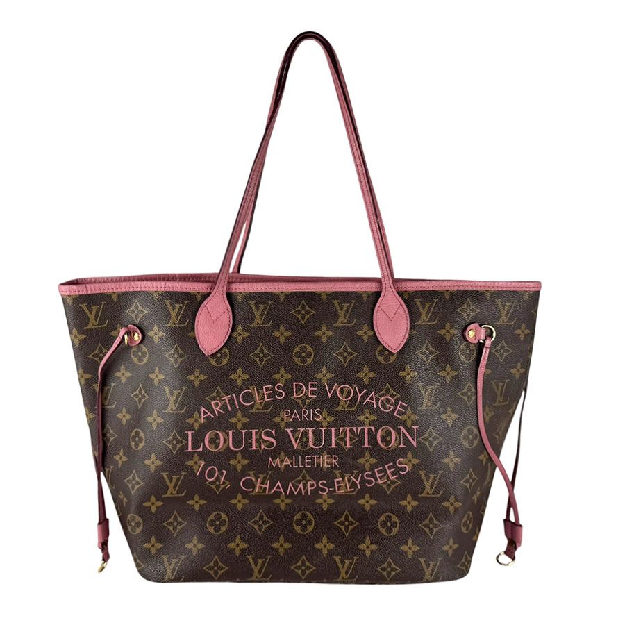 Louis Vuitton Tote Bag Monogram Ikat Flower Neverfull MM