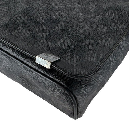 Louis Vuitton Shoulder Bag Damier Graphite District PM NM — view 8