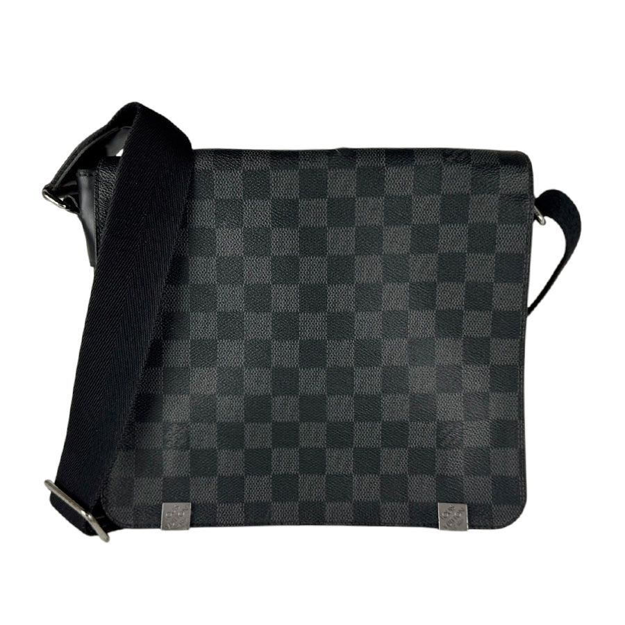 Louis Vuitton Shoulder Bag Damier Graphite District PM NM