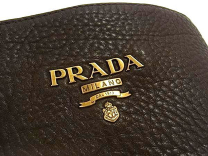 Prada Leather Long Shoes Brown — view 6