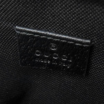 Gucci Shoulder Bag GG Supreme Canvas Leather Multicolor Black Silver — view 7