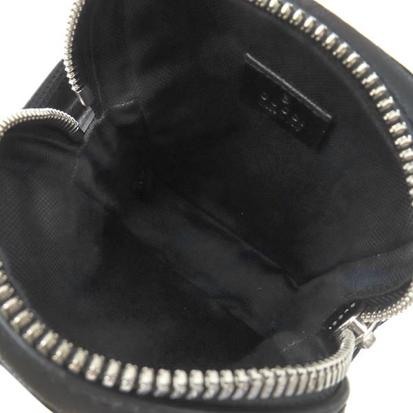 Gucci Shoulder Bag GG Supreme Canvas Leather Multicolor Black Silver — view 6
