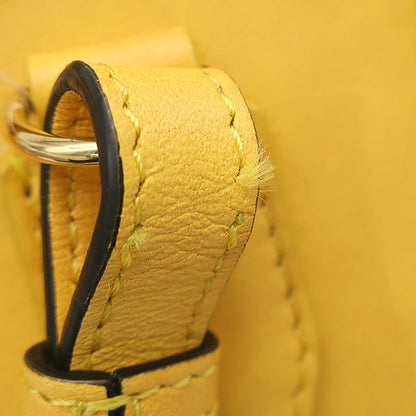 Fendi Shoulder Bag Box Leather Yellow Gold Box — view 6