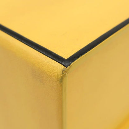 Fendi Shoulder Bag Box Leather Yellow Gold Box — view 4