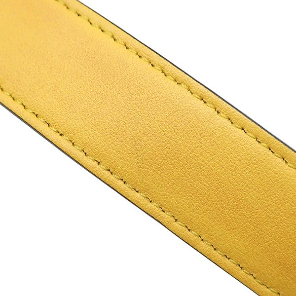 Fendi Shoulder Bag Box Leather Yellow Gold Box — view 7