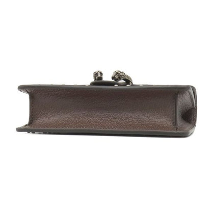 Gucci Shoulder Bag Dionysus Super GG Supreme Canvas Leather Beige Brown — view 3