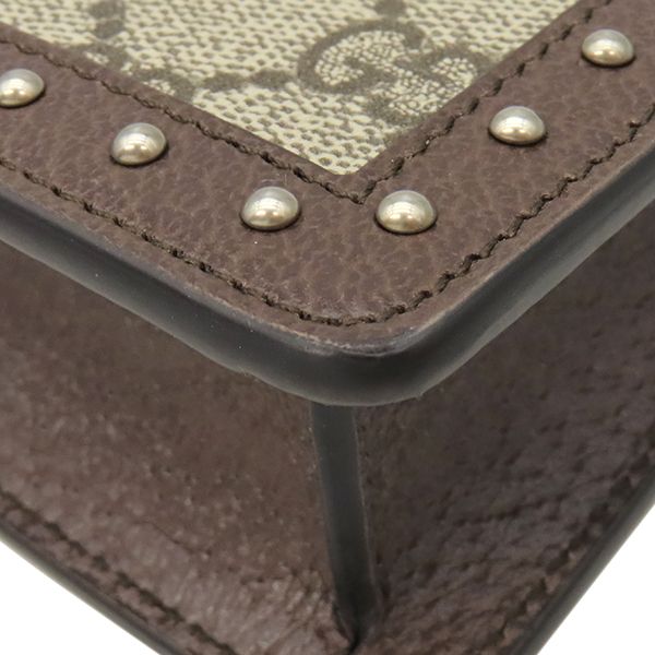 Gucci Shoulder Bag Dionysus Super GG Supreme Canvas Leather Beige Brown — view 4