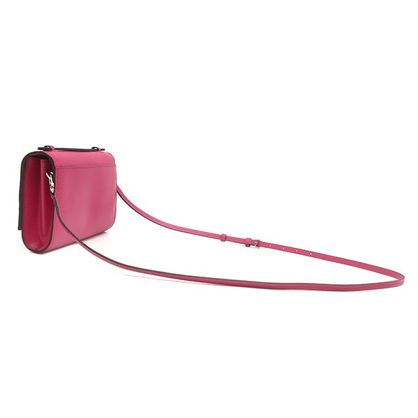 Louis Vuitton Bag Epi Cles Lee Hot Pink Silver Shoulder Handbag — view 2
