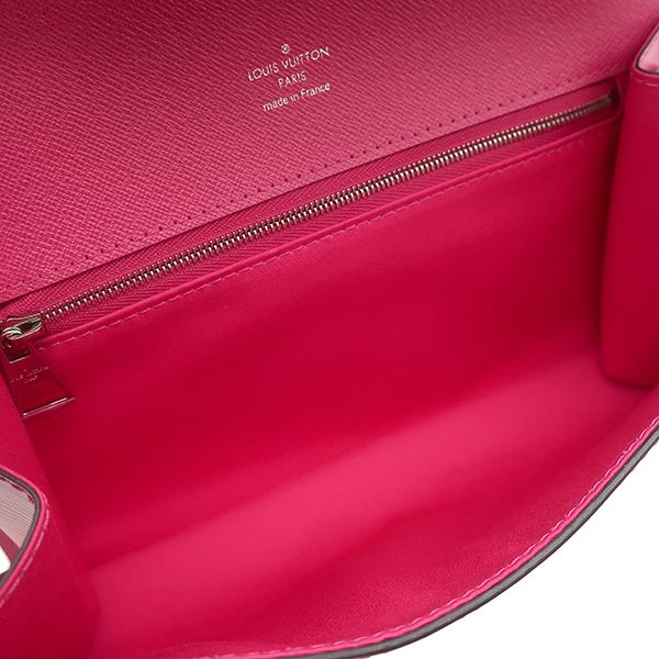 Louis Vuitton Bag Epi Cles Lee Hot Pink Silver Shoulder Handbag — view 7