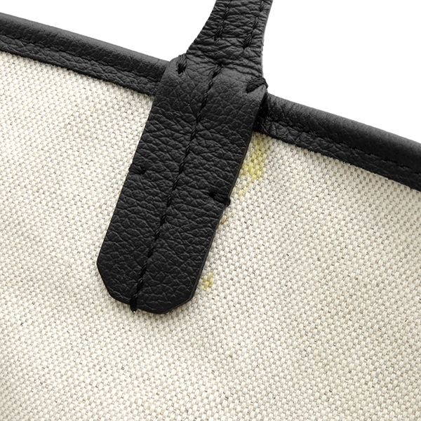 Goyard Tote Bag Saint Louis PM Canvas Din Chevroche Black Silver Reversible — view 8