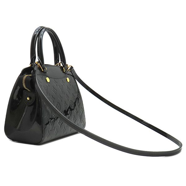 Louis Vuitton Bag Blair PM Monogram Vernis Black Gold Handbag — view 2