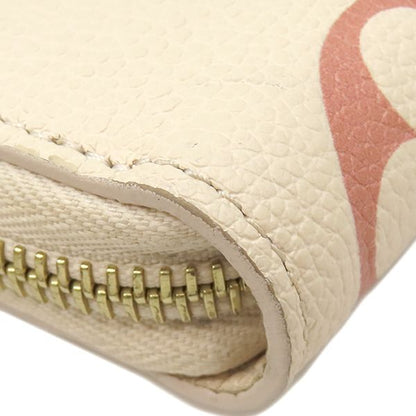 Louis Vuitton Wallet Zippy Monogram Empreinte Bicolor Leather Cream Rose — view 4