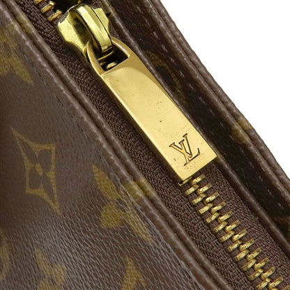Louis Vuitton Handbag Looping MM Monogram Canvas Gold Brown One Handle — view 5