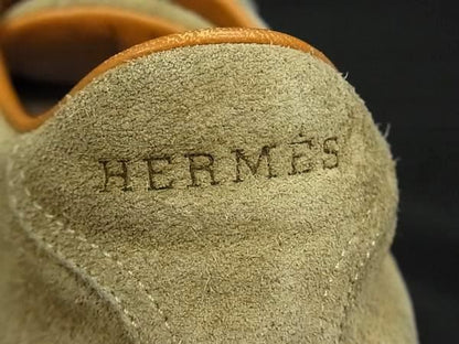 Hermes Quick Suede Shoes Beige — view 6