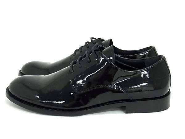 Dior Patent Leather Derby Shoes Children Kids Black — view 3