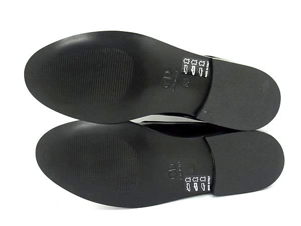 Dior Patent Leather Derby Shoes Children Kids Black — view 4