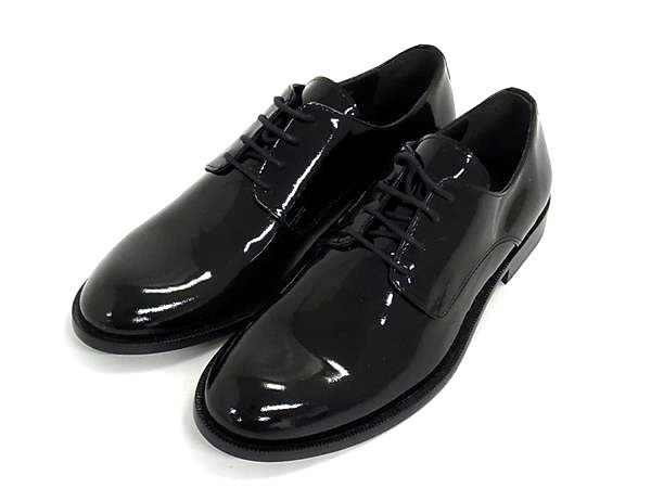 Dior Patent Leather Derby Shoes Children Kids Black