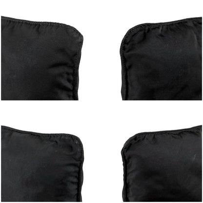 Prada Triangle Logo Cross Tessuto Nylon Black Crossbody — view 5