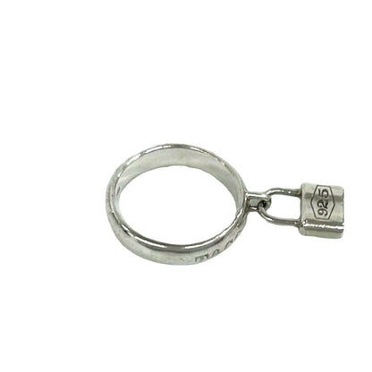 Tiffany & Co 1837 Cadena Lock Ring 925 Sterling Silver 5 — view 6