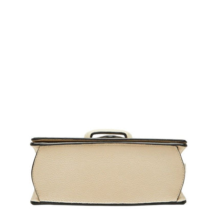 Loewe Barcelona Small Crossbody Shoulder Bag Ivory Leather — view 3