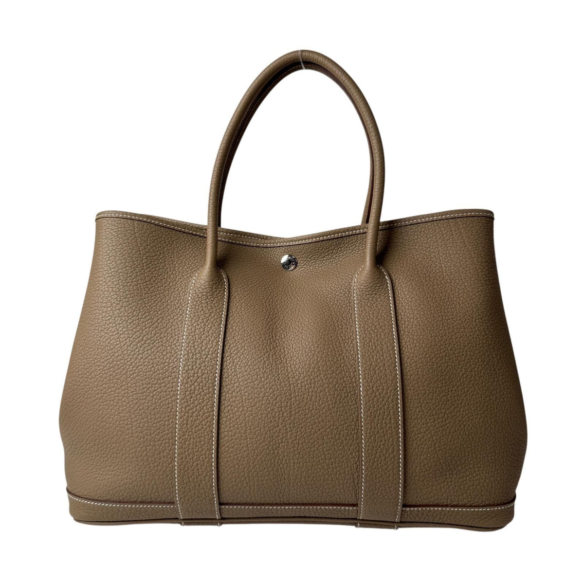 Hermes Garden Party PM Etoupe Negonda Tote Bag