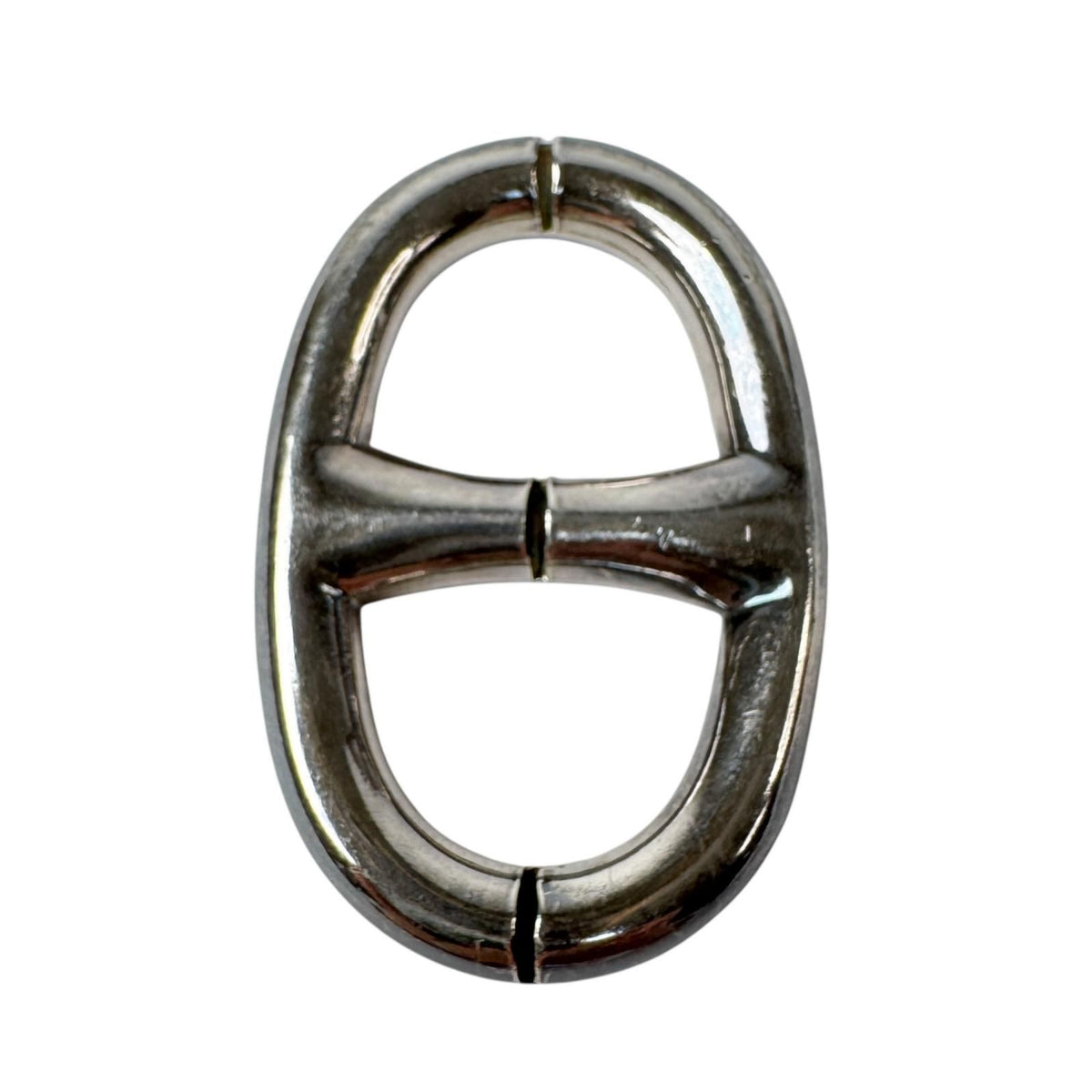 Hermes Chaine D'Ancre Scarf Ring Silver — view 2