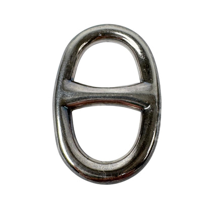 Hermes Chaine D'Ancre Scarf Ring Silver