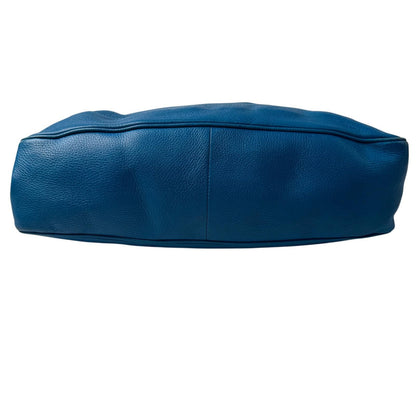 Gucci Bamboo Diana 2-Way Leather Shoulder Bag Blue — view 5