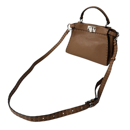 Fendi Peekaboo Selleria 2-Way Mini Shoulder Bag — view 2