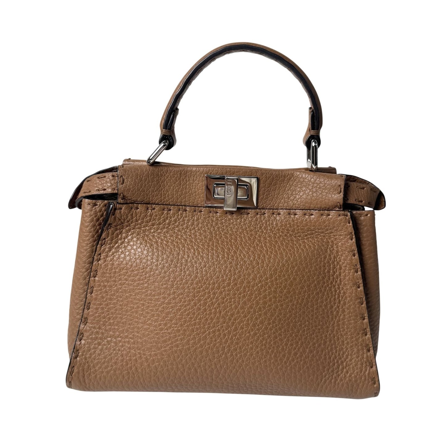 Fendi Peekaboo Selleria 2-Way Mini Shoulder Bag — view 3