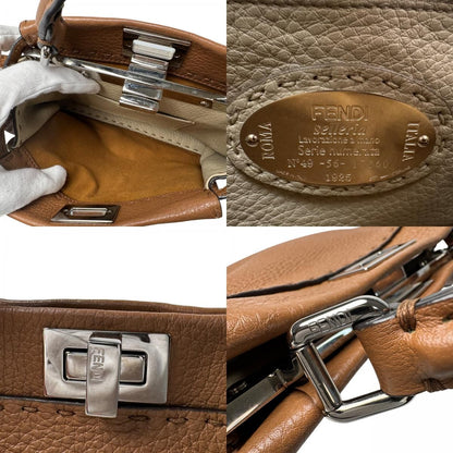Fendi Peekaboo Selleria 2-Way Mini Shoulder Bag — view 8