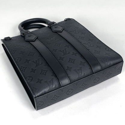 Louis Vuitton Sac Plat Cross Tote 2-Way Shoulder Bag Monogram Taurillon Noir — view 2