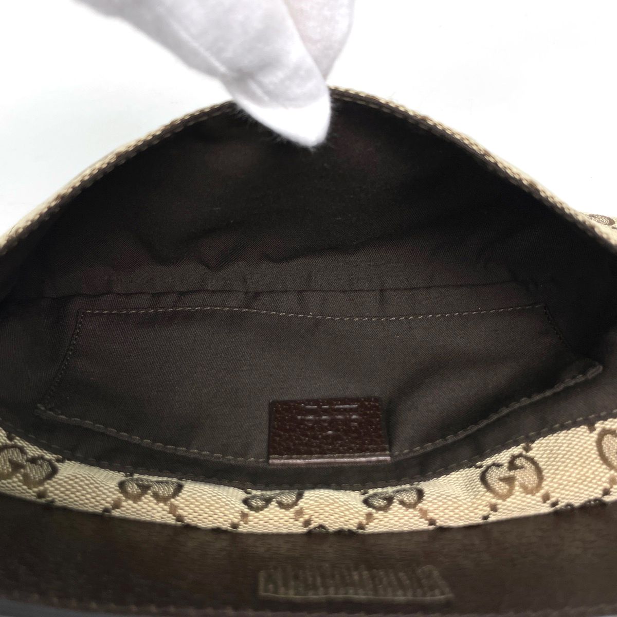 Gucci Belt Bag GG Pattern Sherry Line Canvas Beige — view 6
