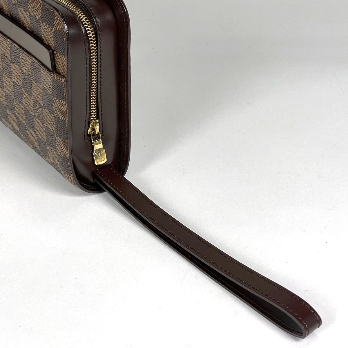 Louis Vuitton Saint Clutch Damier Brown — view 5