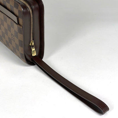 Louis Vuitton Saint Clutch Damier Brown — view 5