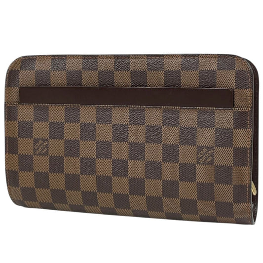 Louis Vuitton Saint Clutch Damier Brown
