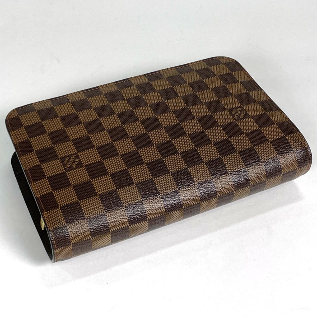 Louis Vuitton Saint Clutch Damier Brown — view 2