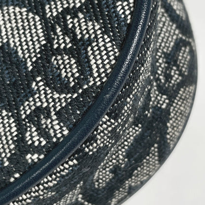 Dior Shoulder Bag Trotter Pattern Canvas Navy — view 3