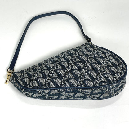 Dior Shoulder Bag Trotter Pattern Canvas Navy — view 2