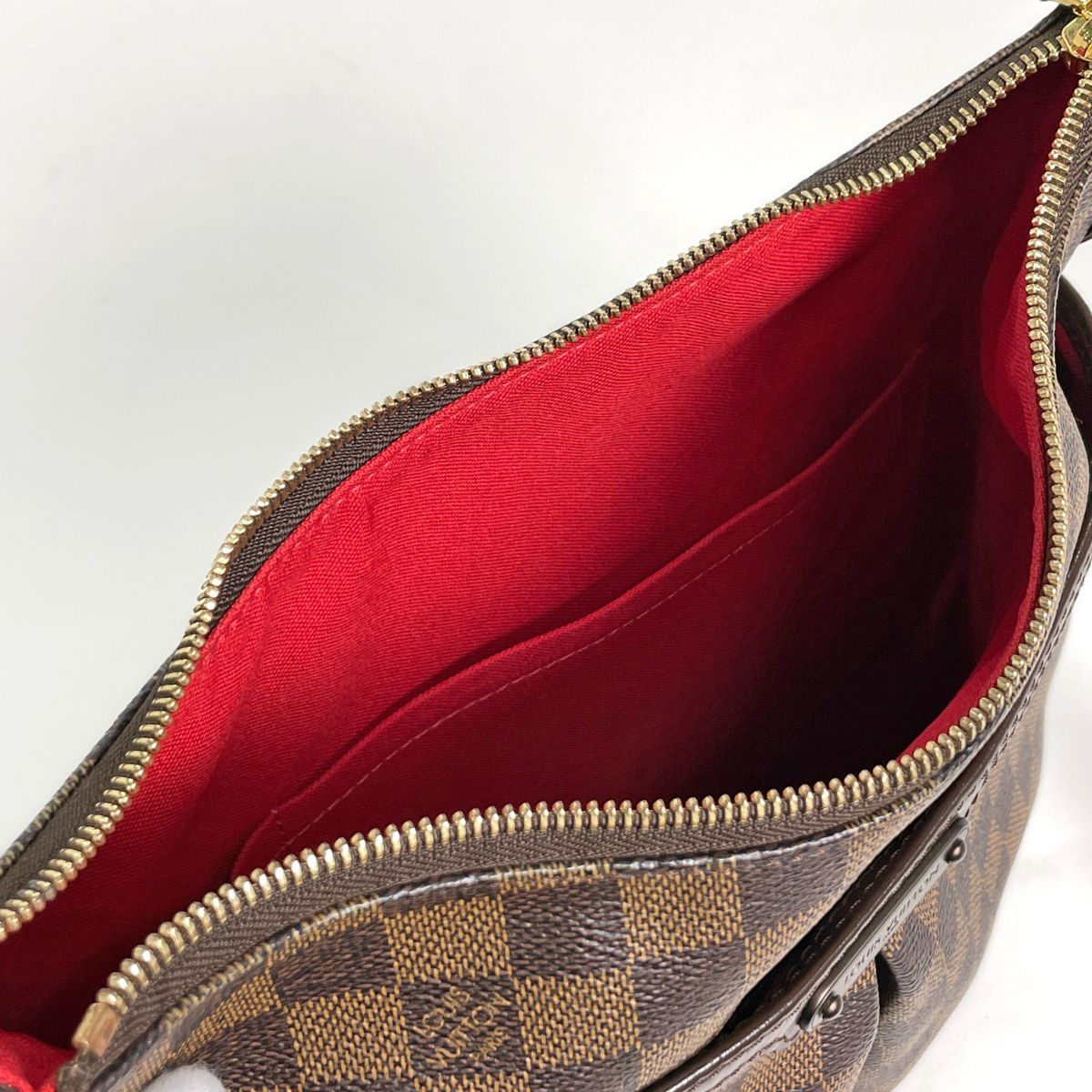 Louis Vuitton Blue Msbeli PM Shoulder Bag Damier Brown — view 7