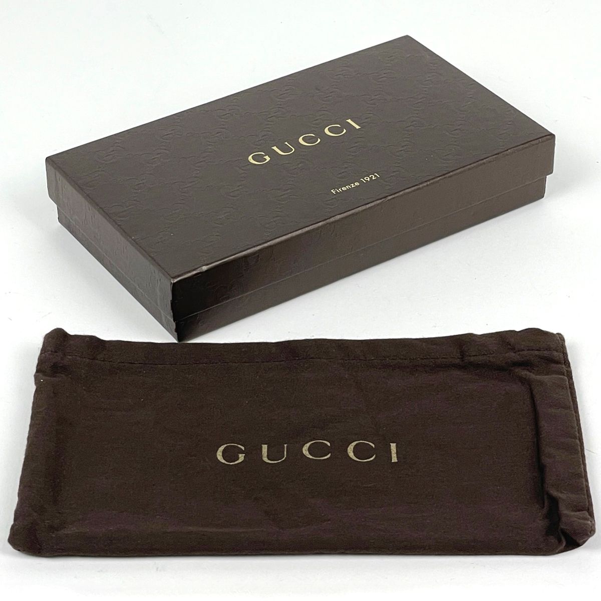 Gucci Micro Guccissima Wallet Round Zip Signature Patent Patent Leather Green — view 8