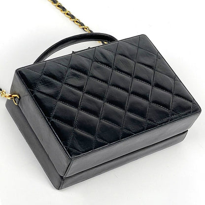 Chanel Handbag CC Logo 2-Way Leather Black — view 2