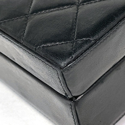 Chanel Handbag CC Logo 2-Way Leather Black — view 3