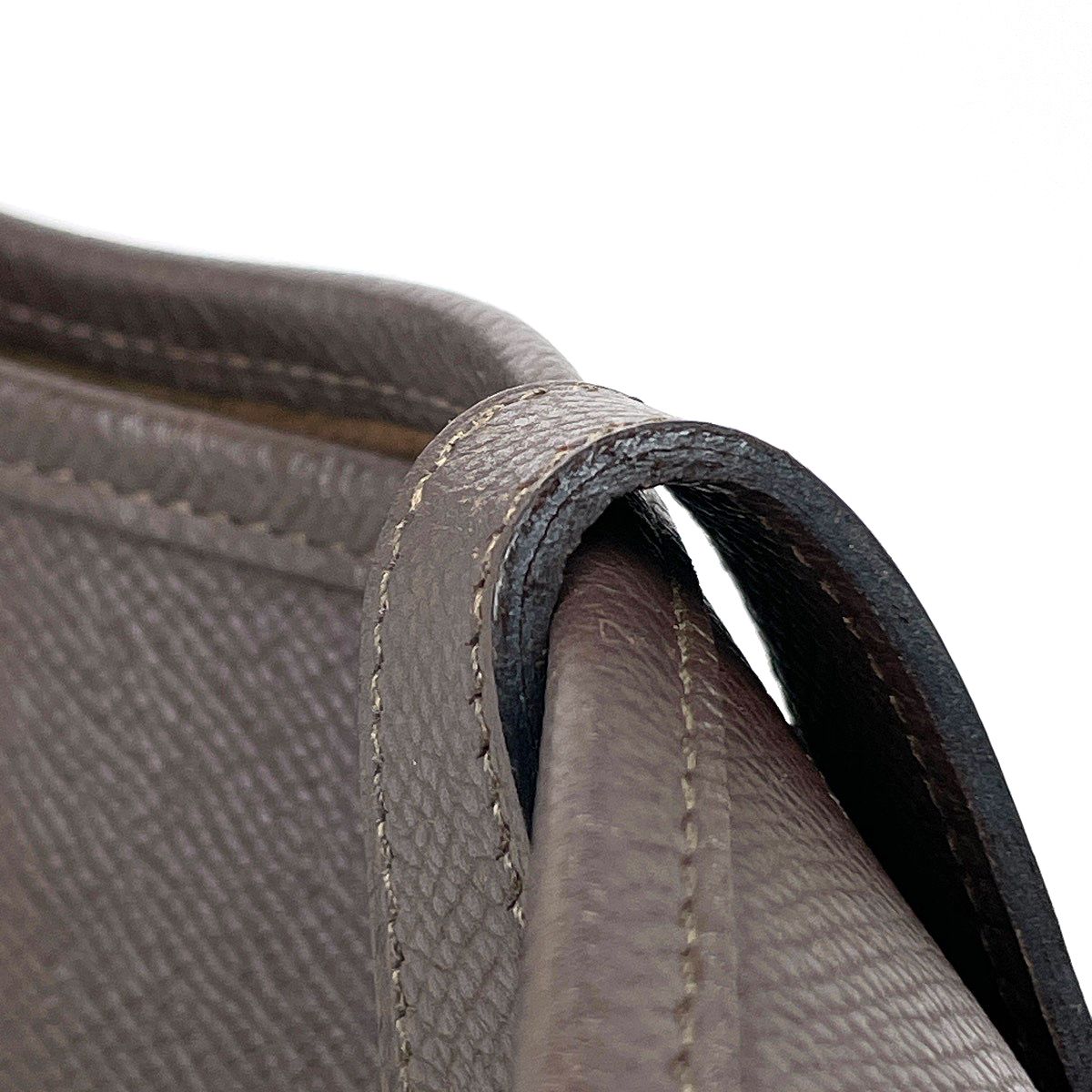 Hermes Evelyne 2 Shoulder Bag PM Veau Epsom Chocolate — view 6