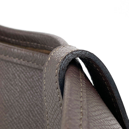 Hermes Evelyne 2 Shoulder Bag PM Veau Epsom Chocolate — view 6