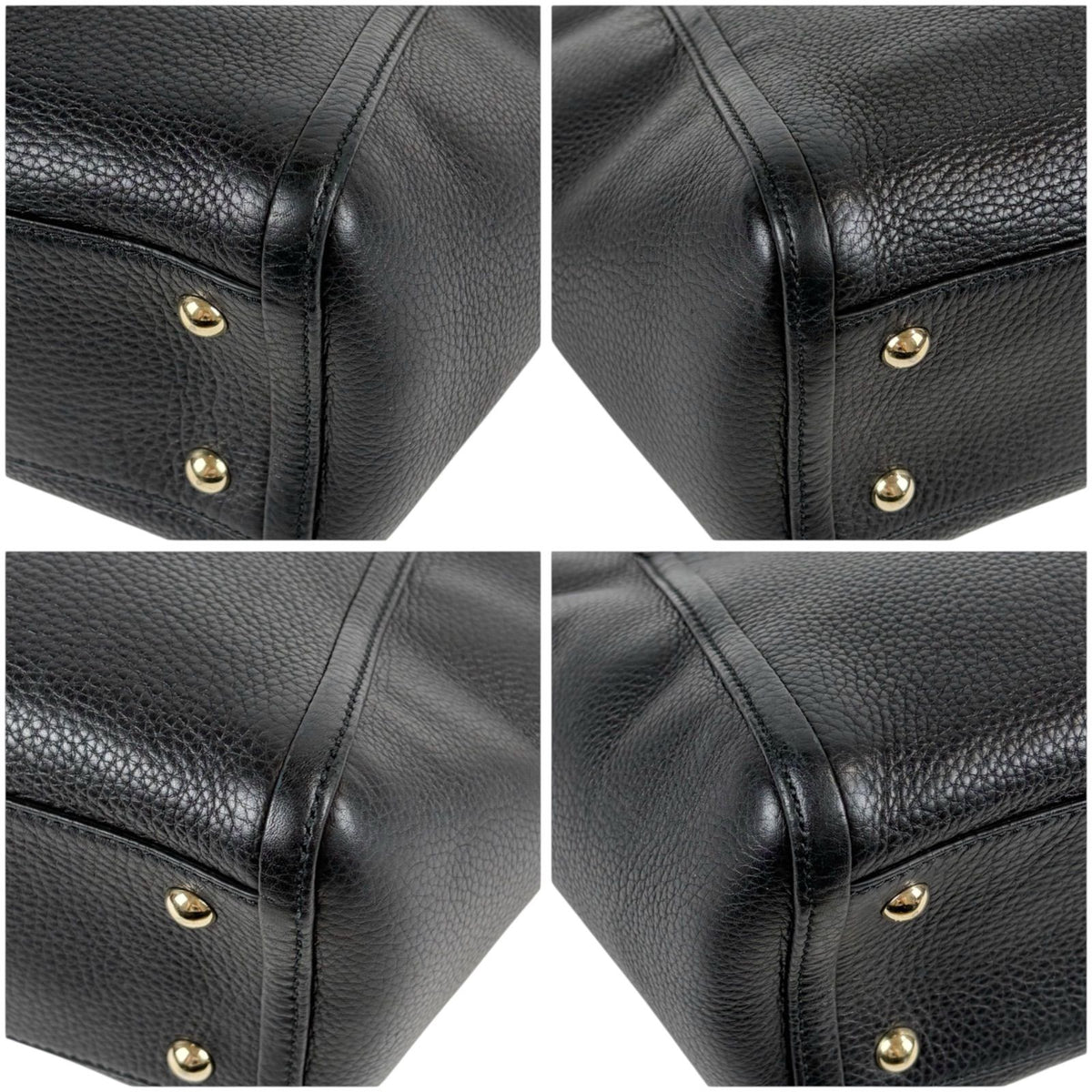 Gucci Soho Hand Tote Black Leather — view 5
